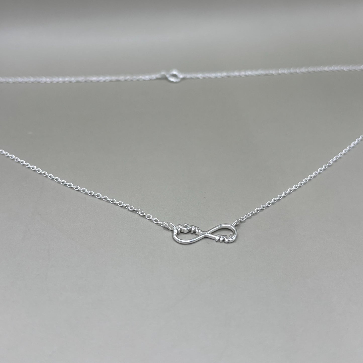 Dainty Silver Mum Necklace Mothers Day Jewellery Gift Present for Her Present for Girls Real Silver 925