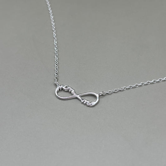 Dainty Silver Mum Necklace Mothers Day Jewellery Gift Present for Her Present for Girls Real Silver 925